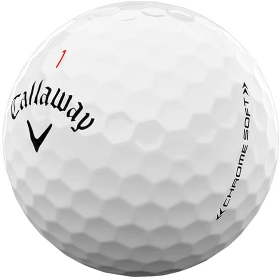 Golf 2022 Chrome Soft Golf Balls (True Track (Red/Blue)