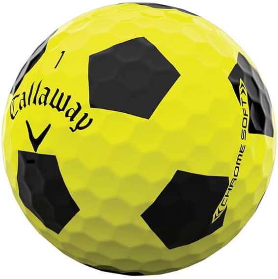 Golf 2022 Chrome Soft Golf Balls (True Track (Red/Blue)