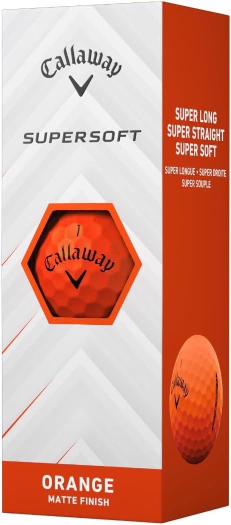 Callaway Supersoft Golf Balls: Maximize Distance, Soft Feel, Control for All Golfers