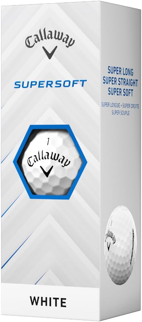 Callaway Supersoft Golf Balls: Maximize Distance, Soft Feel, Control for All Golfers