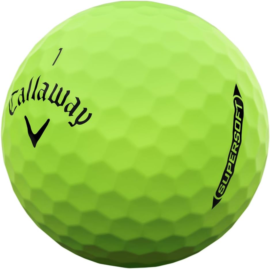 Callaway Supersoft Golf Balls: Maximize Distance, Soft Feel, Control for All Golfers