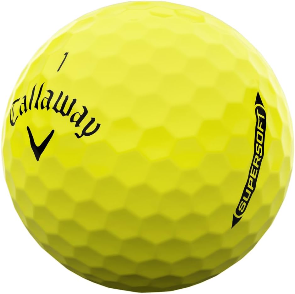 Callaway Supersoft Golf Balls: Maximize Distance, Soft Feel, Control for All Golfers