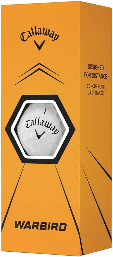 Callaway Warbird Golf Balls: Maximum Distance, High Speed, Enhanced Feel