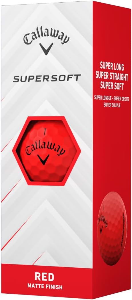 Callaway Supersoft Golf Balls: Maximize Distance, Soft Feel, Control for All Golfers
