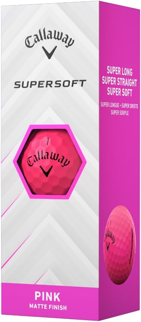 Callaway Supersoft Golf Balls: Maximize Distance, Soft Feel, Control for All Golfers