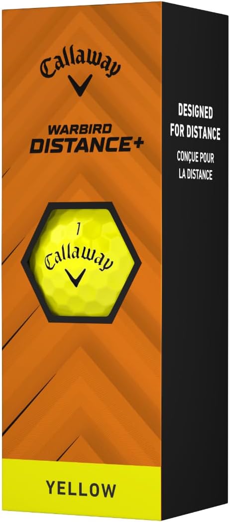 Callaway Warbird Golf Balls: Maximum Distance, High Speed, Enhanced Feel