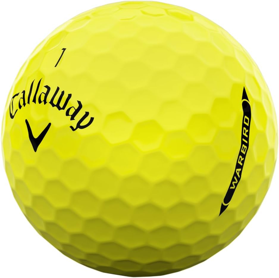 Callaway Warbird Golf Balls: Maximum Distance, High Speed, Enhanced Feel