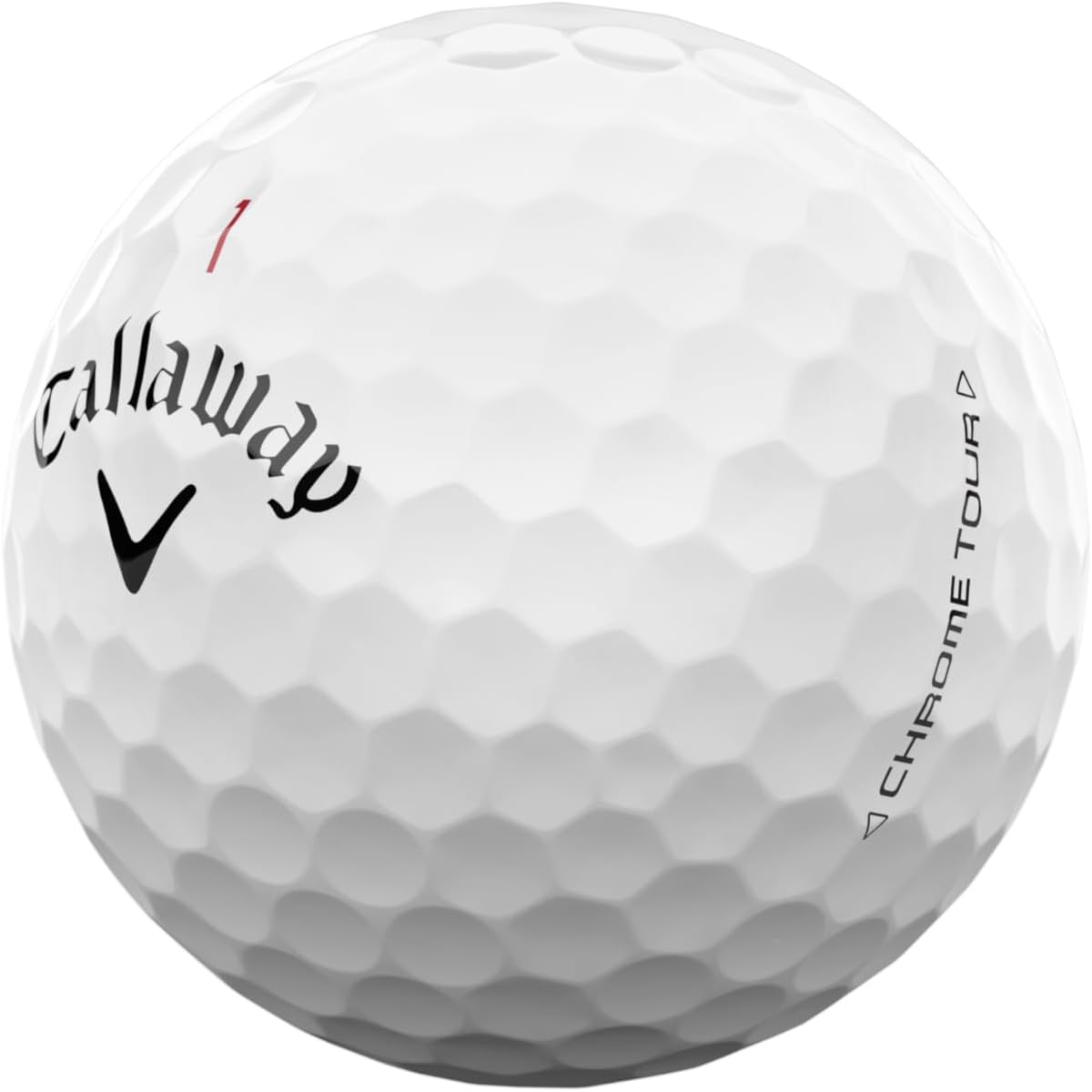 Callaway Chrome Tour Golf Balls: Hyper Fast Core, Triple Track Alignment, Tour Performance