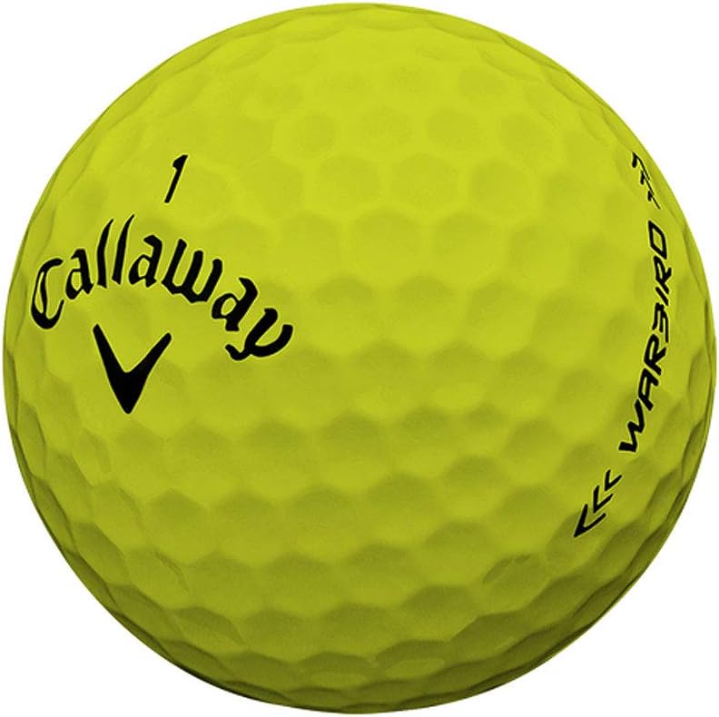 Callaway Warbird Golf Balls: Maximum Distance, High Speed, Enhanced Feel