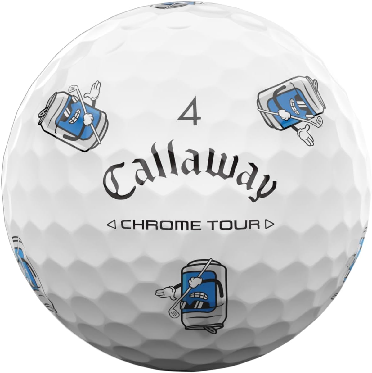 Callaway Chrome Tour Golf Balls: Hyper Fast Core, Triple Track Alignment, Tour Performance
