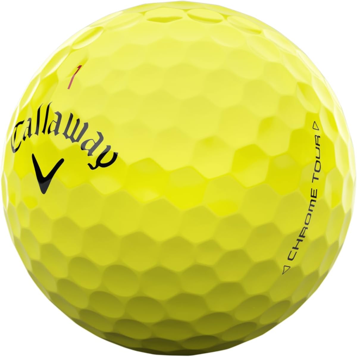Callaway Chrome Tour Golf Balls: Hyper Fast Core, Triple Track Alignment, Tour Performance