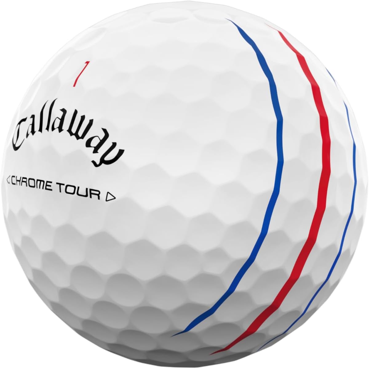 Callaway Chrome Tour Golf Balls: Hyper Fast Core, Triple Track Alignment, Tour Performance