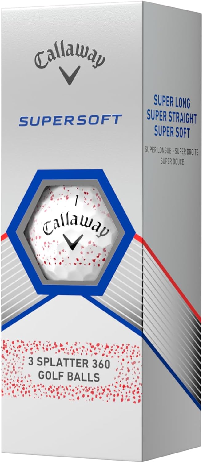 Callaway Supersoft Golf Balls: Maximize Distance, Soft Feel, Control for All Golfers