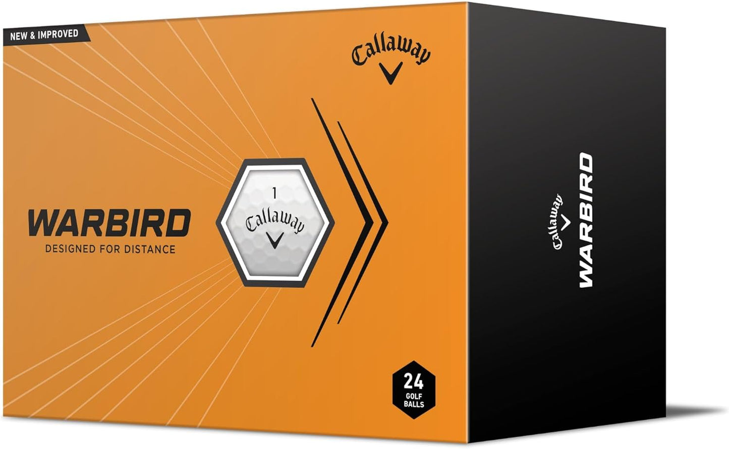 Callaway Warbird Golf Balls: Maximum Distance, High Speed, Enhanced Feel