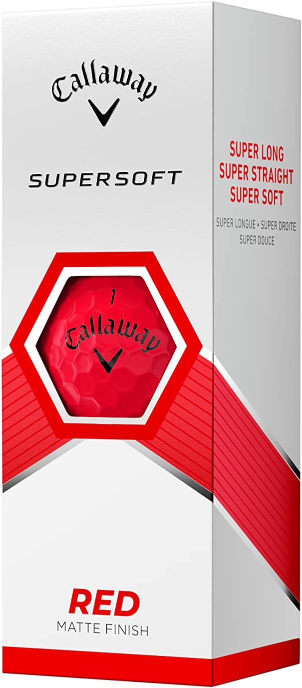 Callaway Supersoft Golf Balls: Maximize Distance, Soft Feel, Control for All Golfers