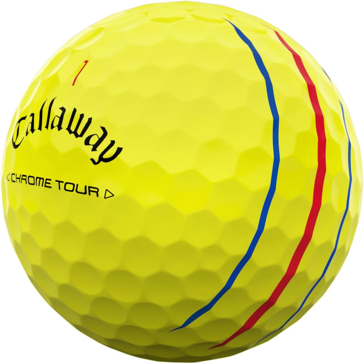 Callaway Chrome Tour Golf Balls: Hyper Fast Core, Triple Track Alignment, Tour Performance