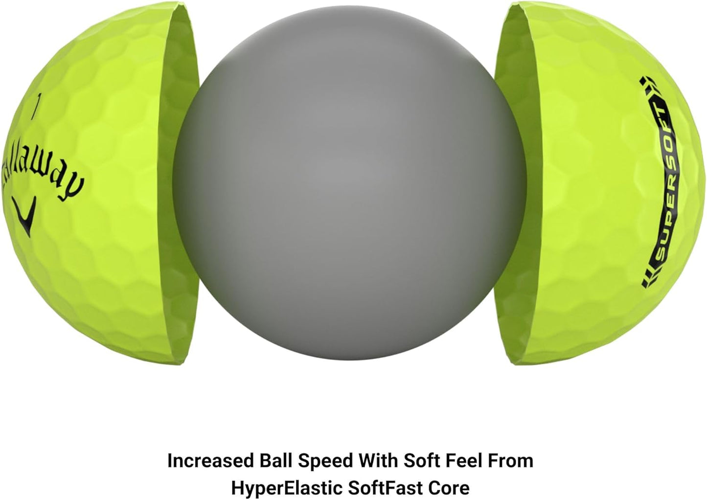 Callaway Supersoft Golf Balls: Maximize Distance, Soft Feel, Control for All Golfers