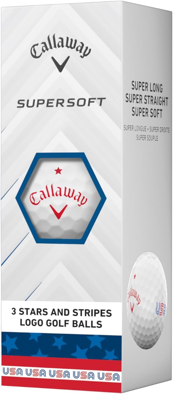 Callaway Supersoft Golf Balls: Maximize Distance, Soft Feel, Control for All Golfers