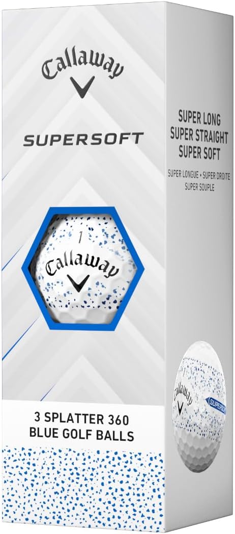 Callaway Supersoft Golf Balls: Maximize Distance, Soft Feel, Control for All Golfers