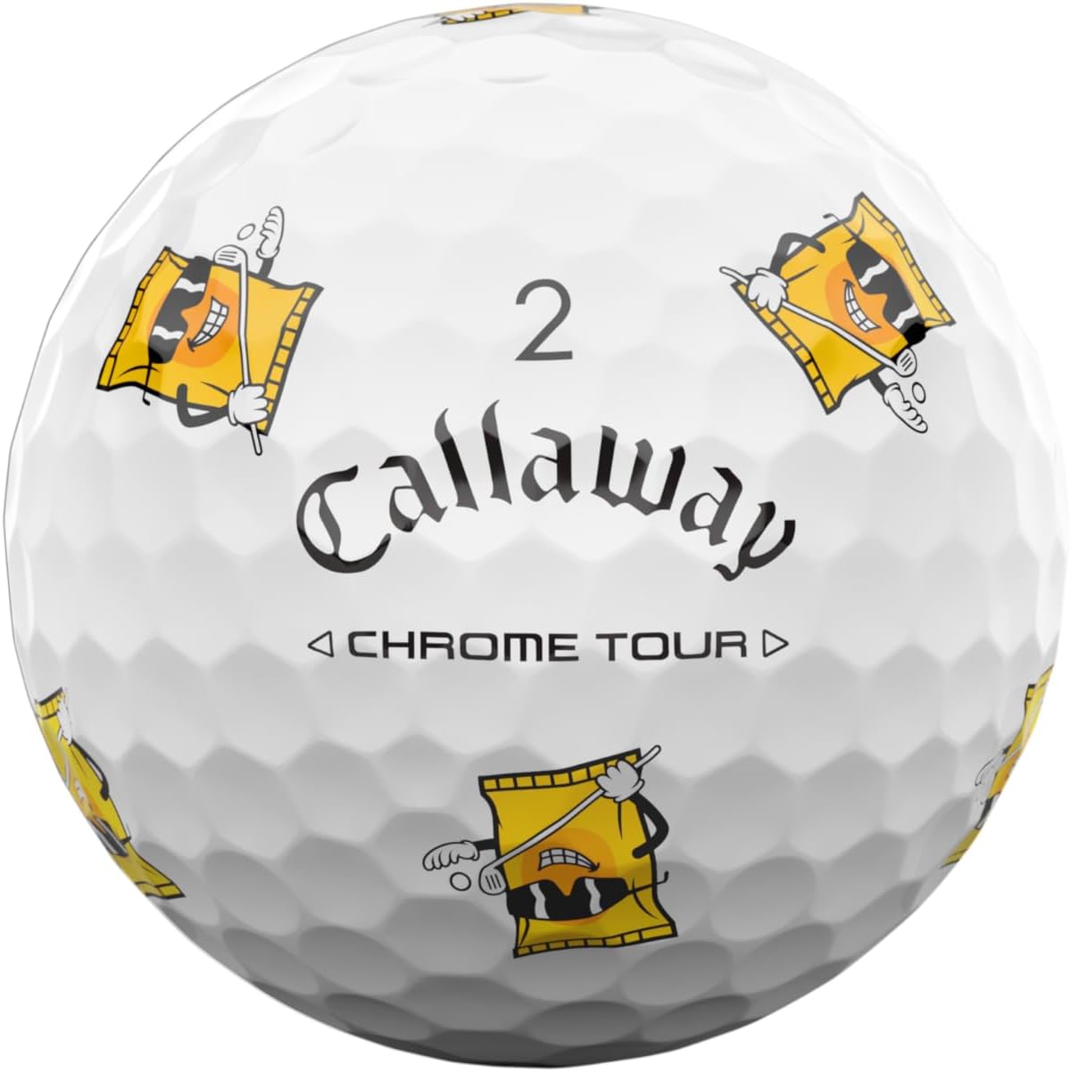 Callaway Chrome Tour Golf Balls: Hyper Fast Core, Triple Track Alignment, Tour Performance