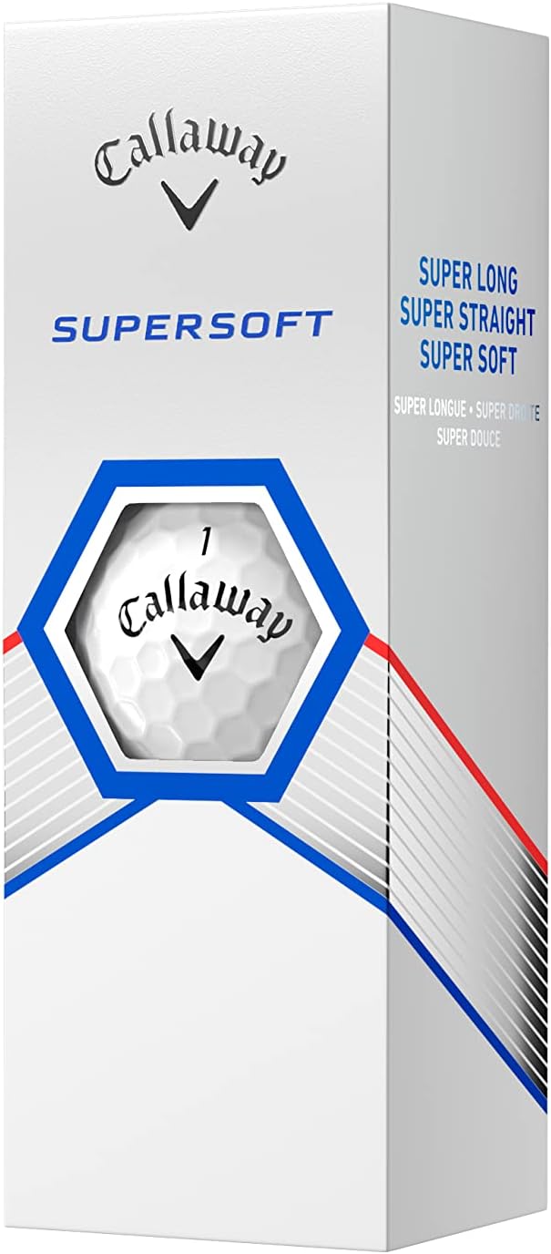 Callaway Supersoft Golf Balls: Maximize Distance, Soft Feel, Control for All Golfers