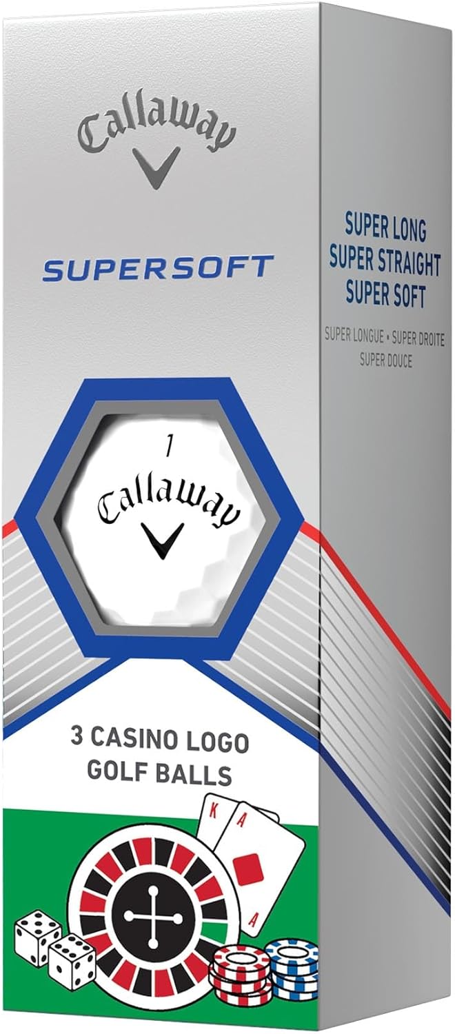 Callaway Supersoft Golf Balls: Maximize Distance, Soft Feel, Control for All Golfers