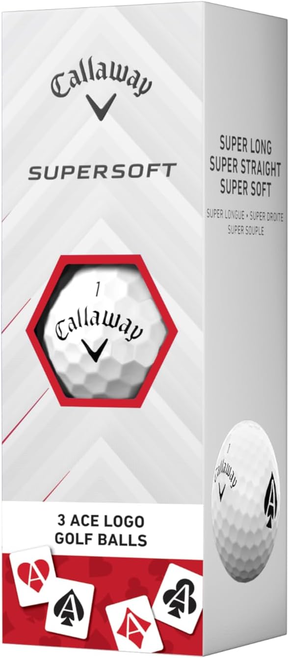 Callaway Supersoft Golf Balls: Maximize Distance, Soft Feel, Control for All Golfers
