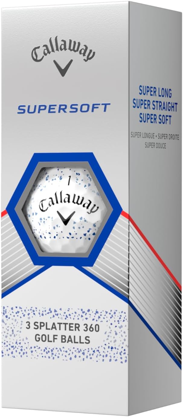 Callaway Supersoft Golf Balls: Maximize Distance, Soft Feel, Control for All Golfers