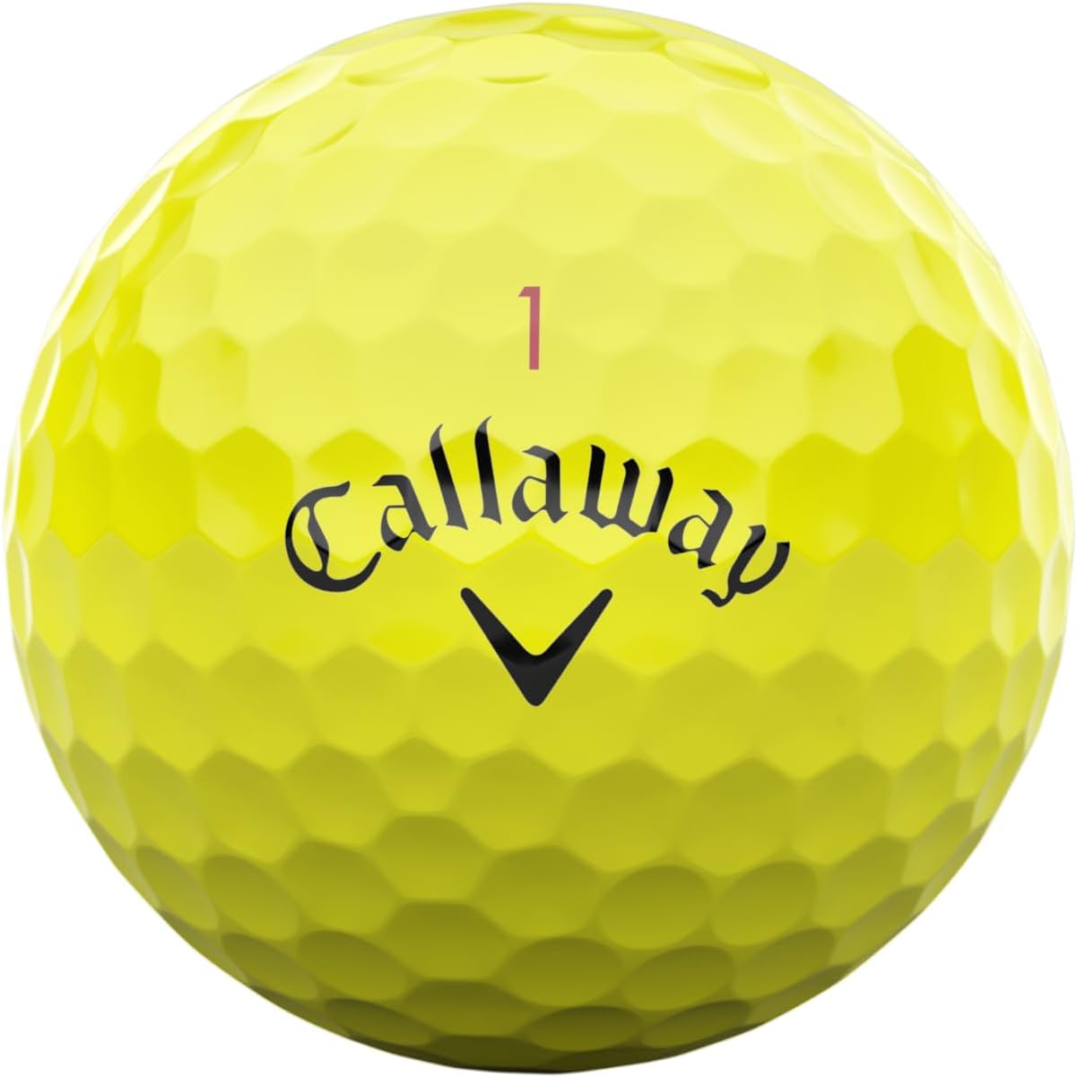 Callaway Chrome Tour Golf Balls: Hyper Fast Core, Triple Track Alignment, Tour Performance