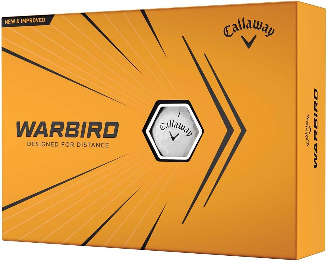 Callaway Warbird Golf Balls: Maximum Distance, High Speed, Enhanced Feel