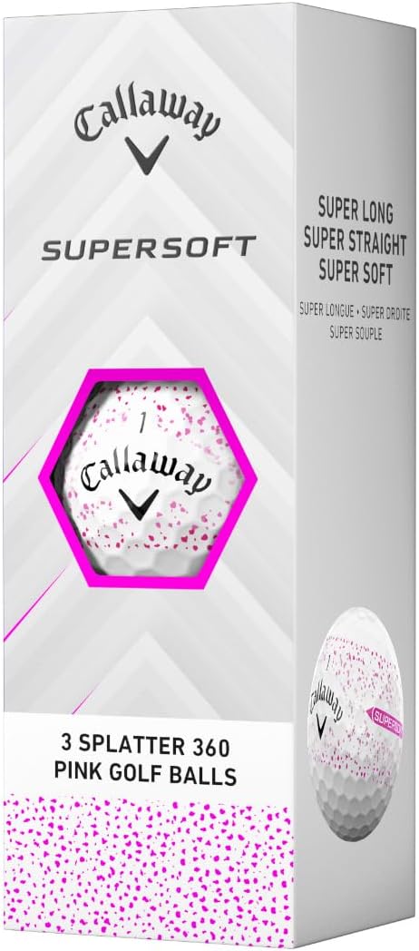 Callaway Supersoft Golf Balls: Maximize Distance, Soft Feel, Control for All Golfers