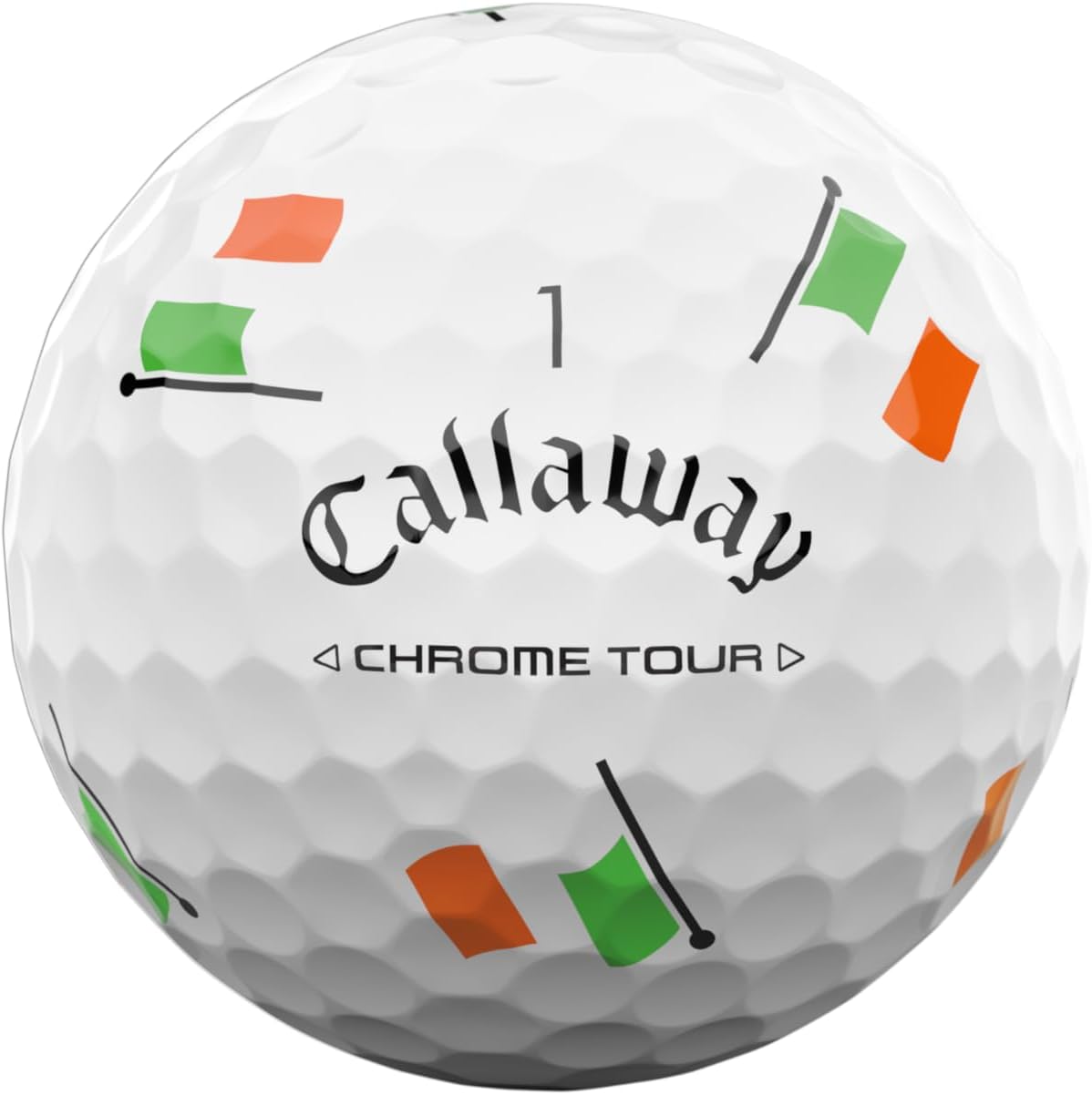 Callaway Chrome Tour Golf Balls: Hyper Fast Core, Triple Track Alignment, Tour Performance