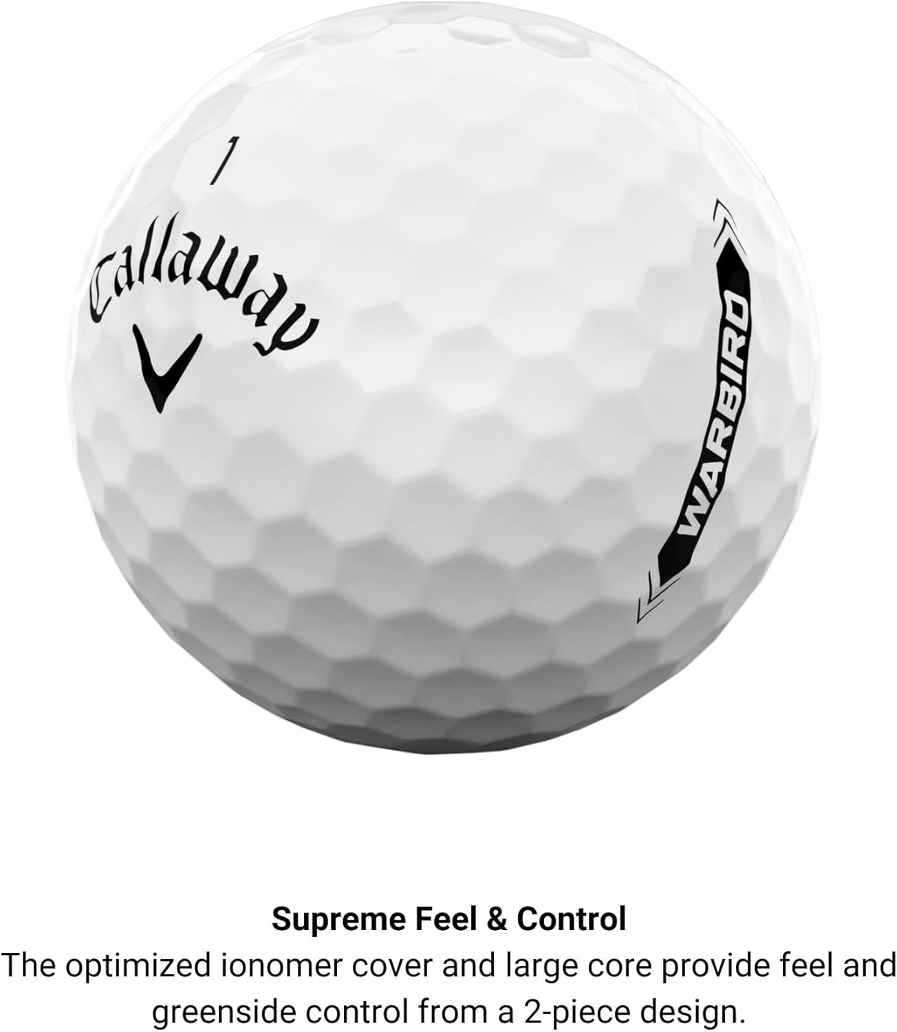 Callaway Warbird Golf Balls: Maximum Distance, High Speed, Enhanced Feel