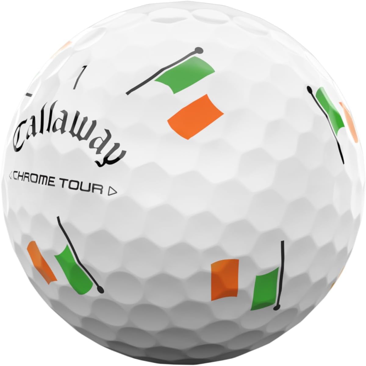 Callaway Chrome Tour Golf Balls: Hyper Fast Core, Triple Track Alignment, Tour Performance