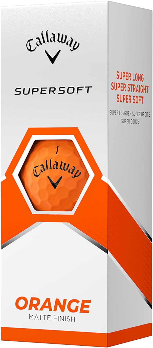Callaway Supersoft Golf Balls: Maximize Distance, Soft Feel, Control for All Golfers
