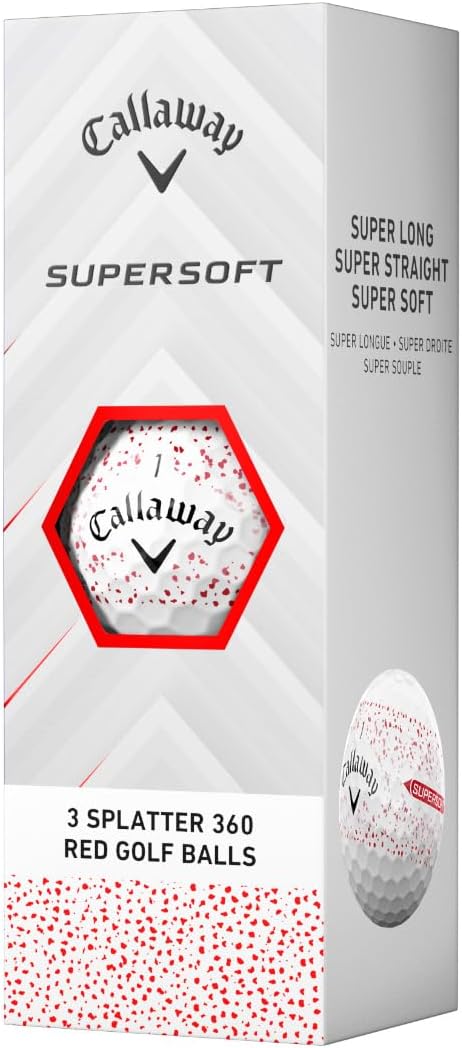 Callaway Supersoft Golf Balls: Maximize Distance, Soft Feel, Control for All Golfers