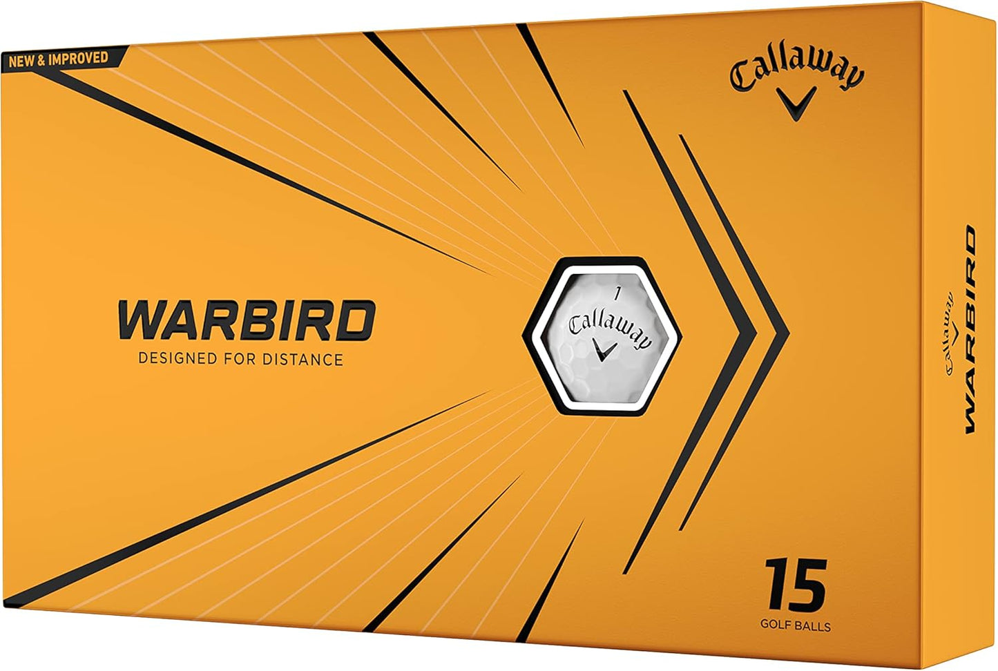 Callaway Warbird Golf Balls: Maximum Distance, High Speed, Enhanced Feel
