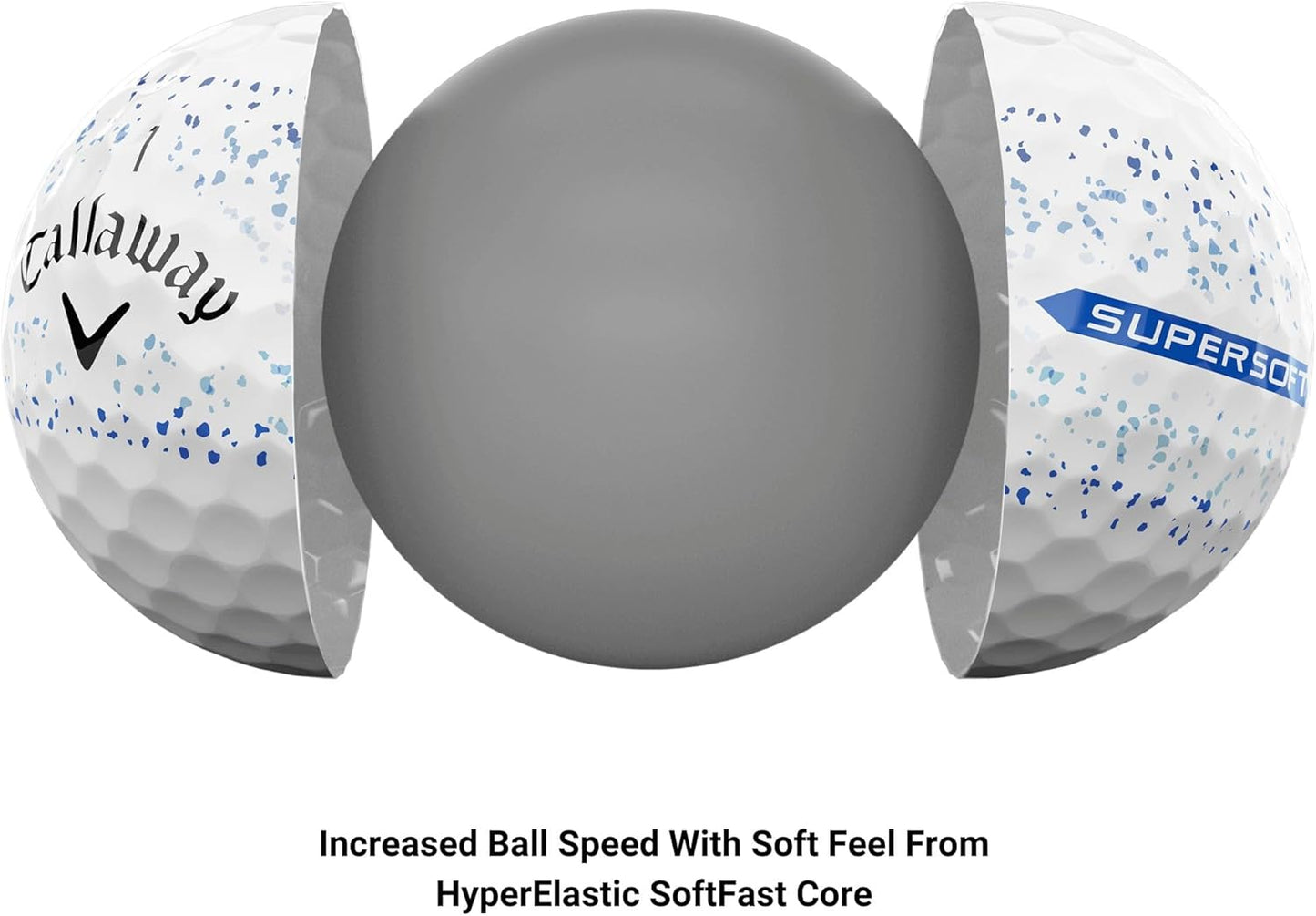 Callaway Supersoft Golf Balls: Maximize Distance, Soft Feel, Control for All Golfers