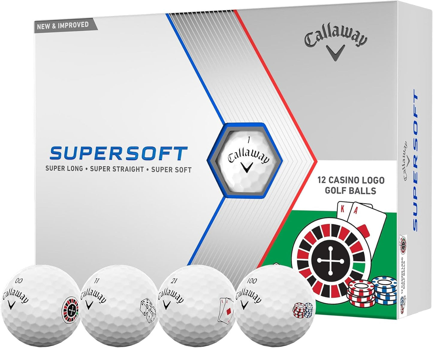 Callaway Supersoft Golf Balls: Maximize Distance, Soft Feel, Control for All Golfers