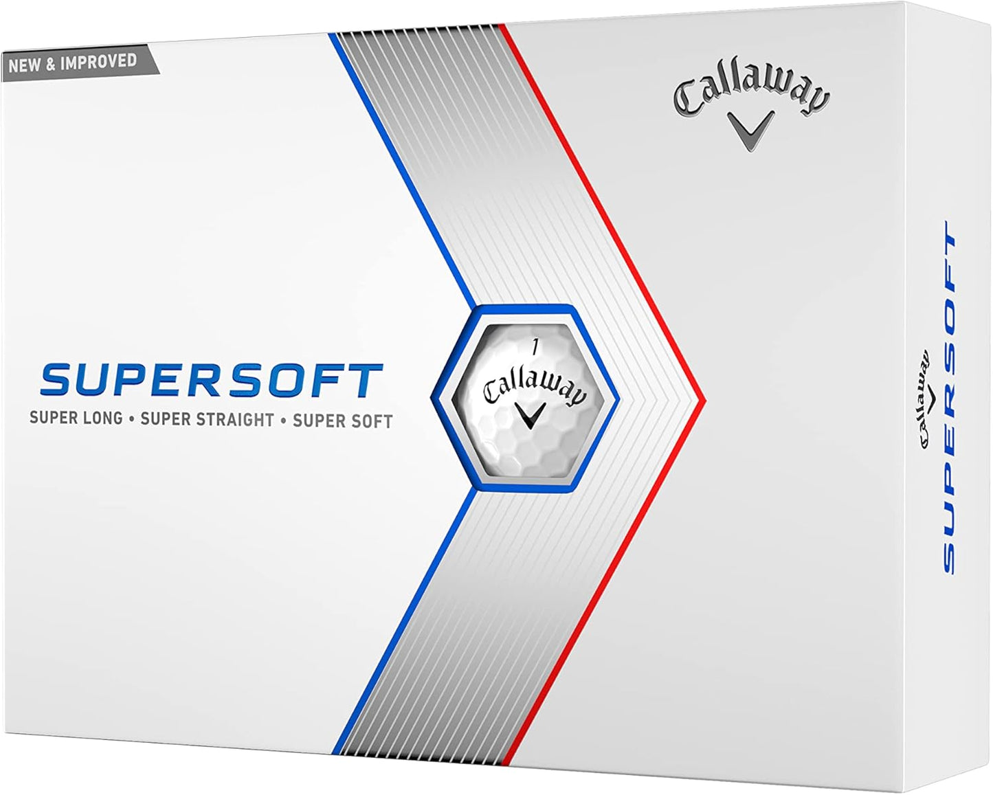 Callaway Supersoft Golf Balls: Maximize Distance, Soft Feel, Control for All Golfers