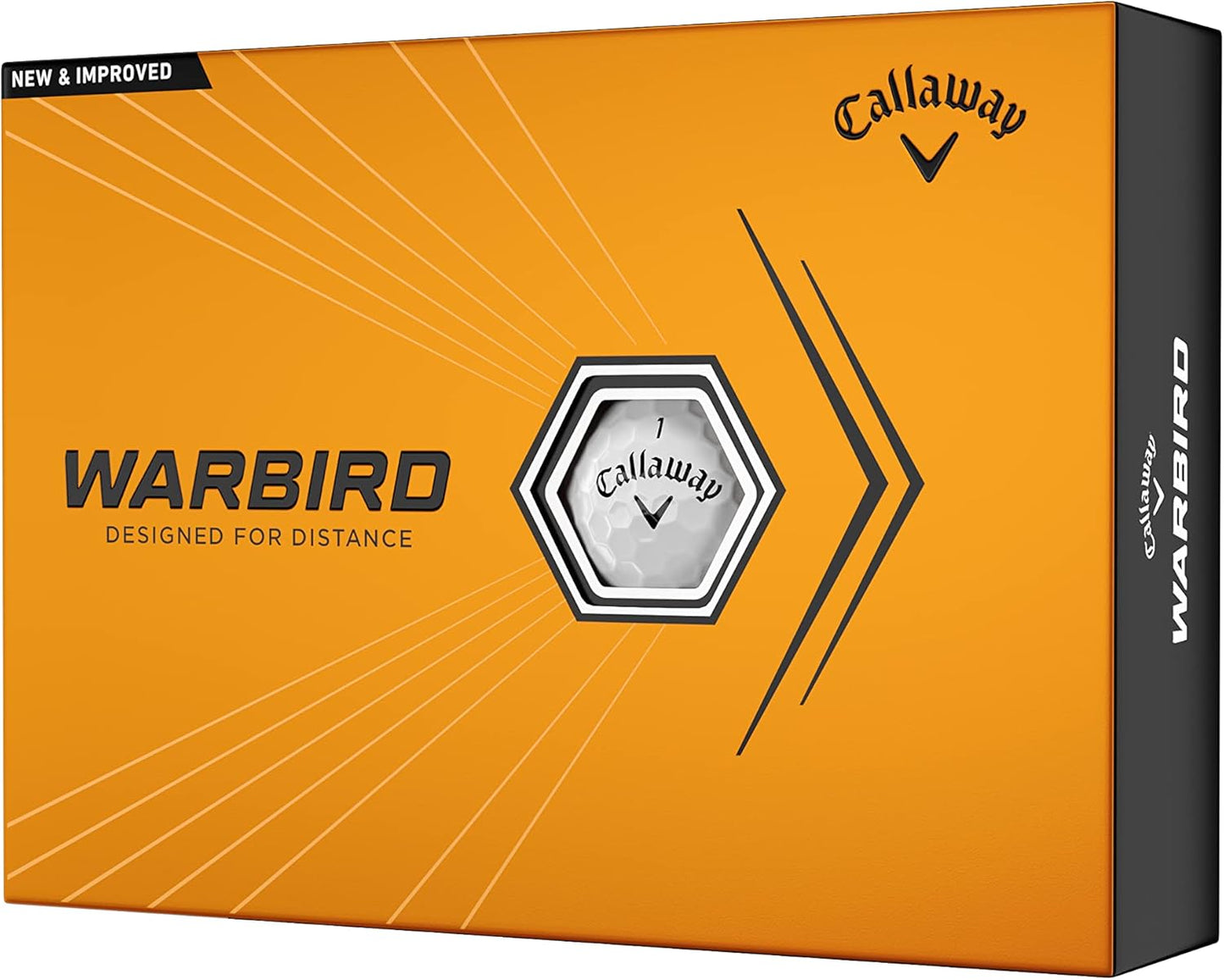 Callaway Warbird Golf Balls: Maximum Distance, High Speed, Enhanced Feel