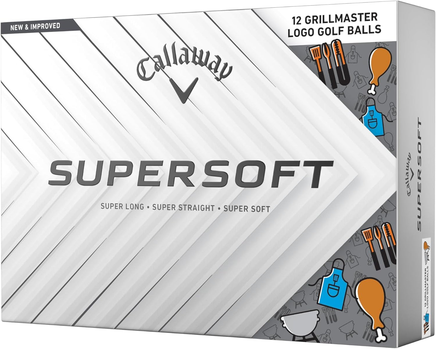 Callaway Supersoft Golf Balls: Maximize Distance, Soft Feel, Control for All Golfers