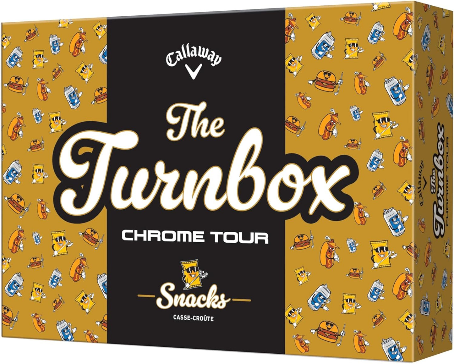 Callaway Chrome Tour Golf Balls: Hyper Fast Core, Triple Track Alignment, Tour Performance