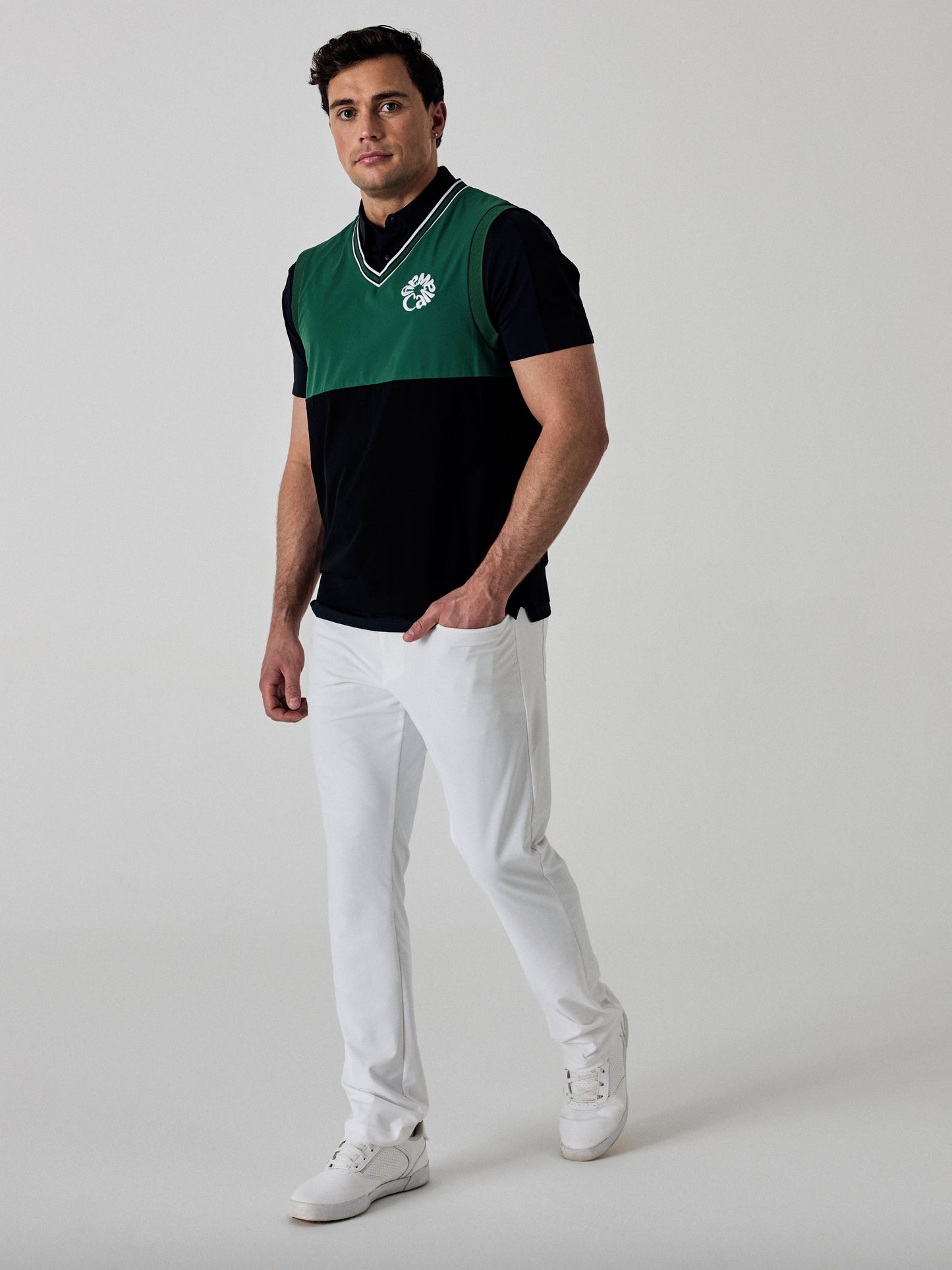 Legacy Collection™ Mens Color Block Golf Vest
