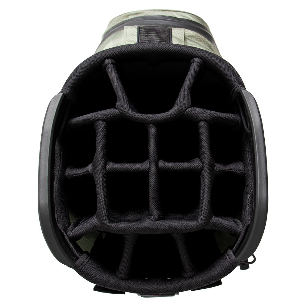 Chase 14 Dry Waterproof Cart Bag - Green Camo
