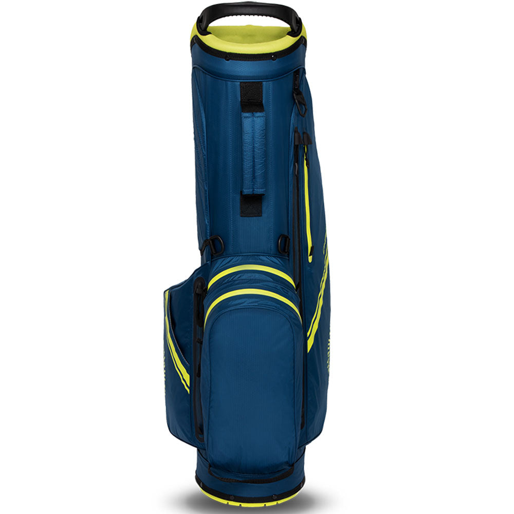 Chase 14 Dry Waterproof Stand Bag - Navy/Florescent Yellow
