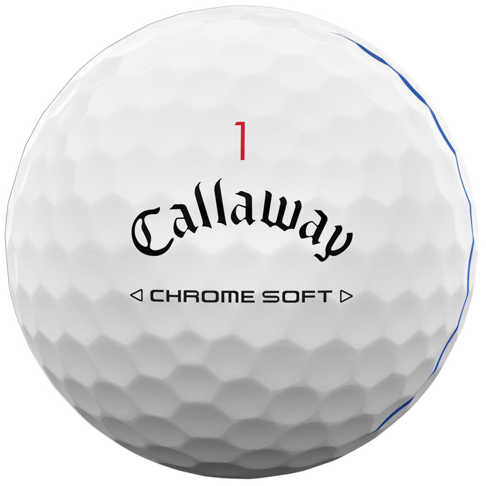 Callaway Chrome Soft Triple Track Golf Balls: Tour Quality, Distance, Spin, Soft Feel