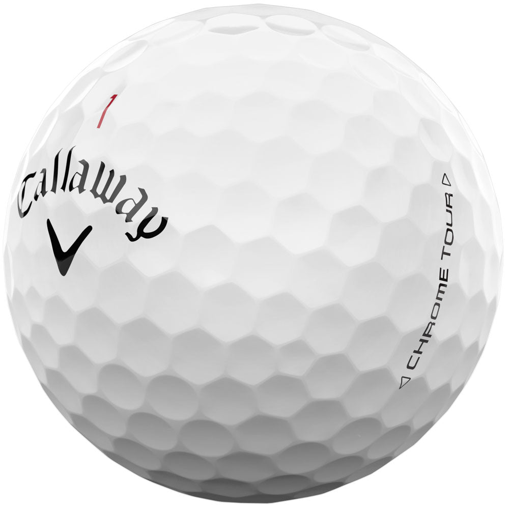 Callaway Chrome Tour Golf Balls: Hyper Fast Core, Seamless Aero, Tour Urethane Cover