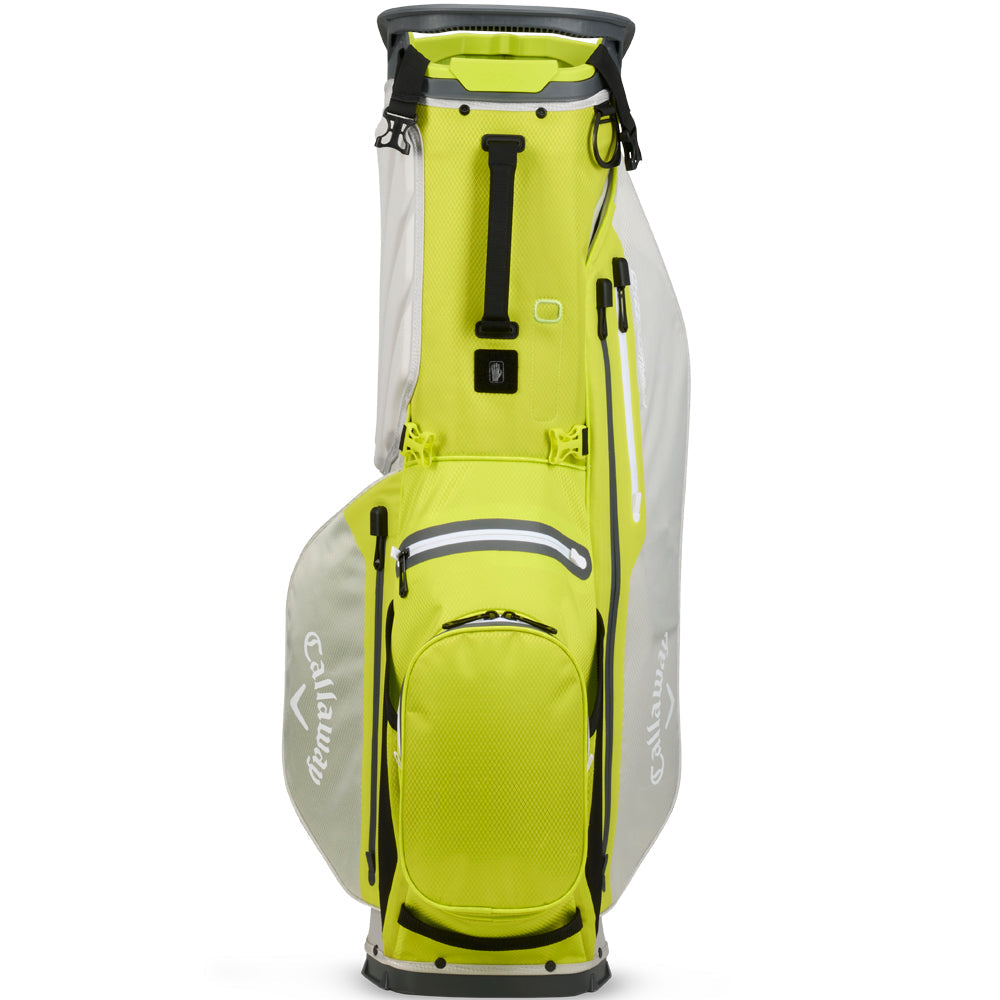 Fairway Plus HD Waterproof Stand Bag - Floral Yellow/Grey/Graphite