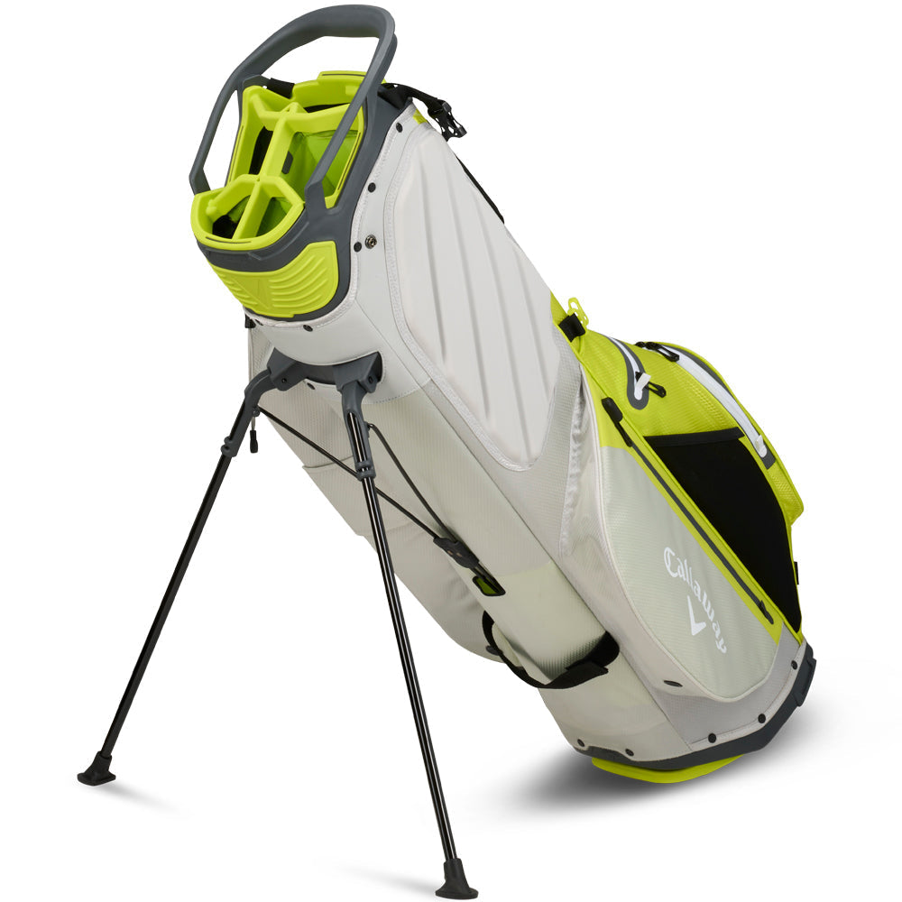 Fairway Plus HD Waterproof Stand Bag - Floral Yellow/Grey/Graphite